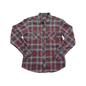 Airwalk Men's Long Sleeve Plaid Casual Shirt‎